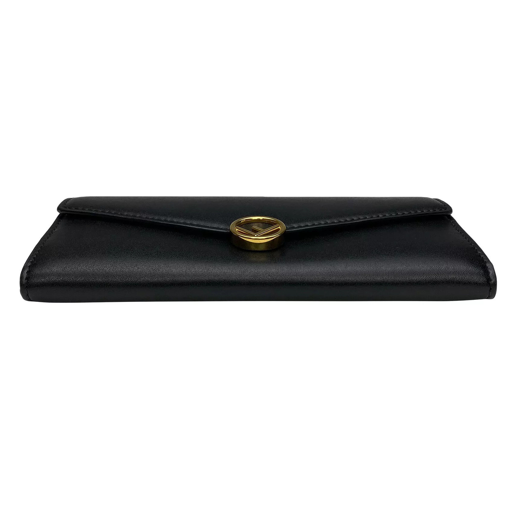 Carteira Fendi Couro Preto