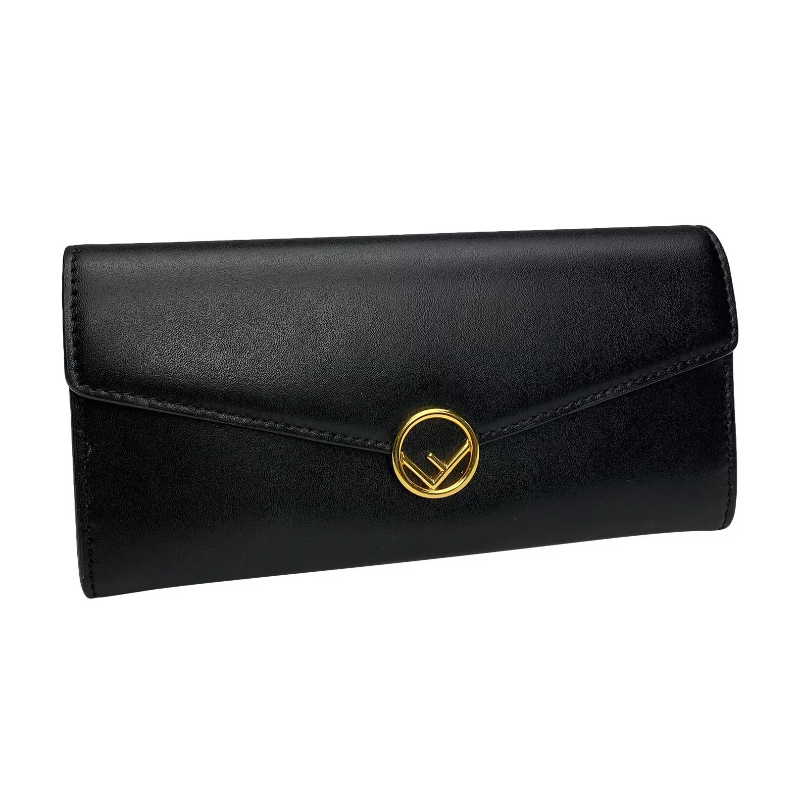 Carteira Fendi Couro Preto