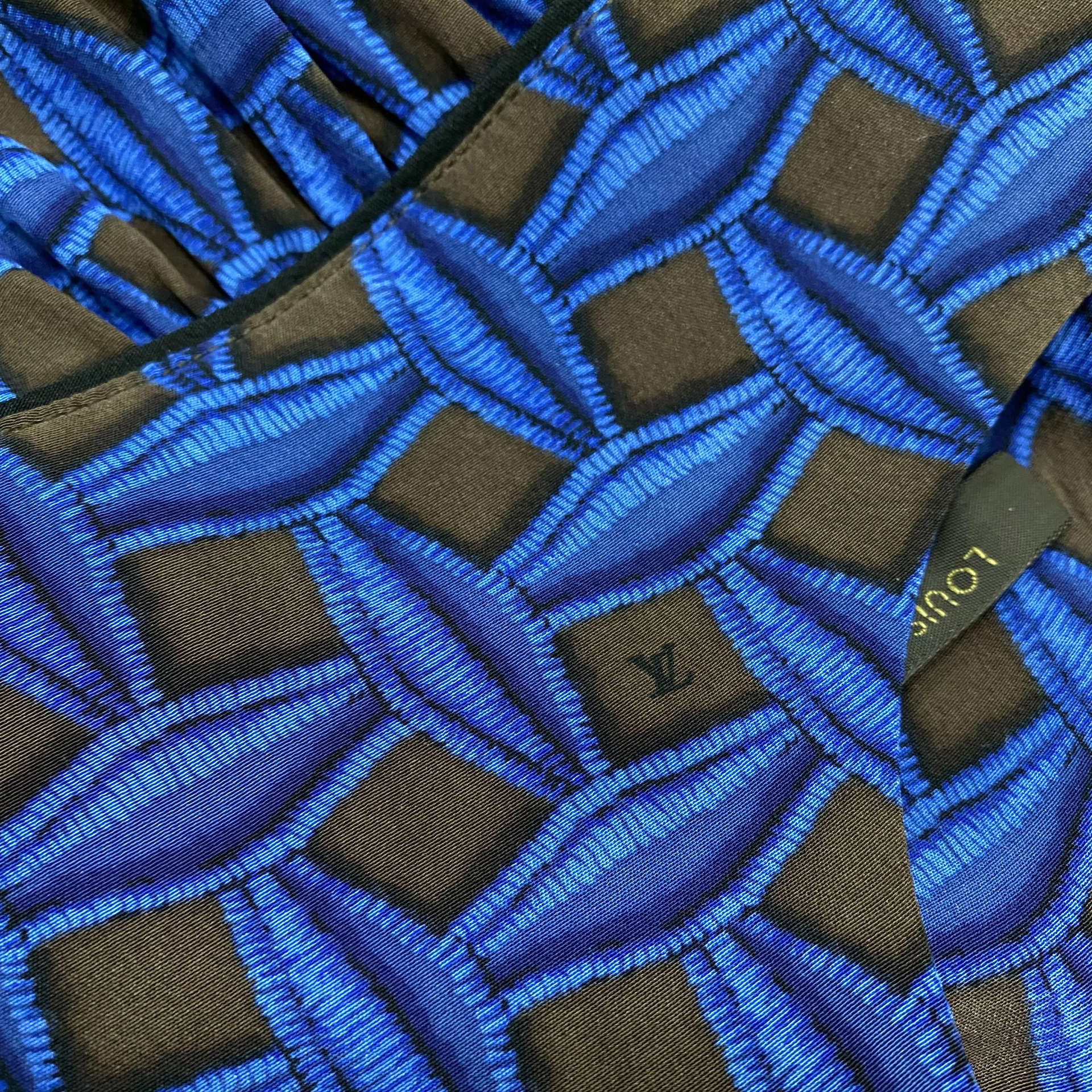 Vestido Louis Vuitton em Seda