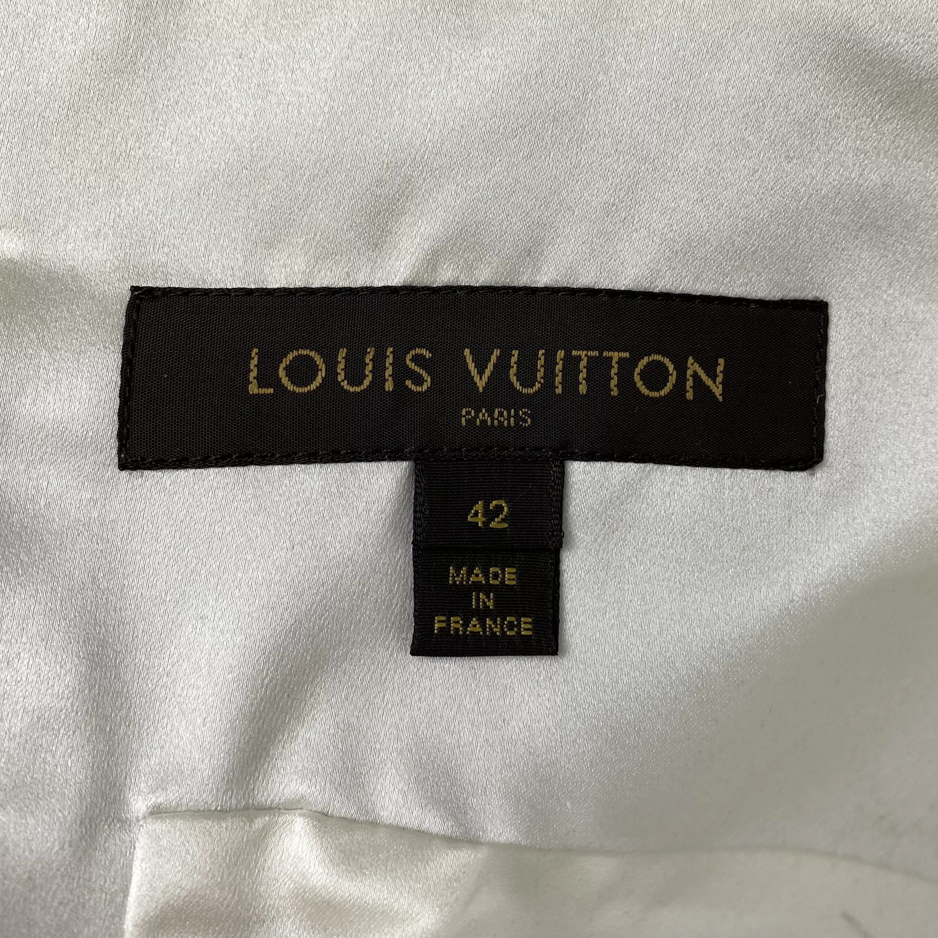 Vestido Louis Vuitton Lambskin