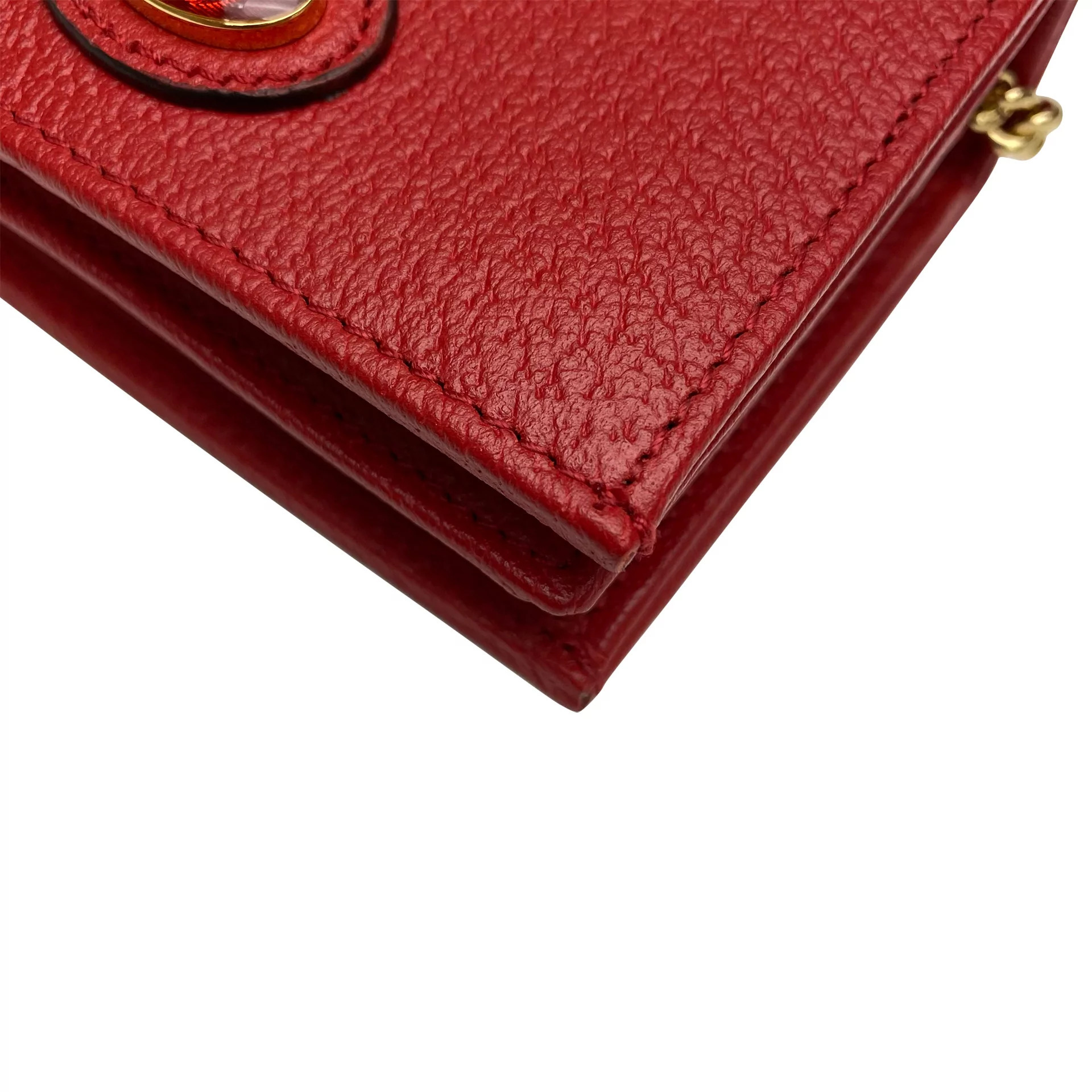 Carteira Gucci Couro Vermelha
