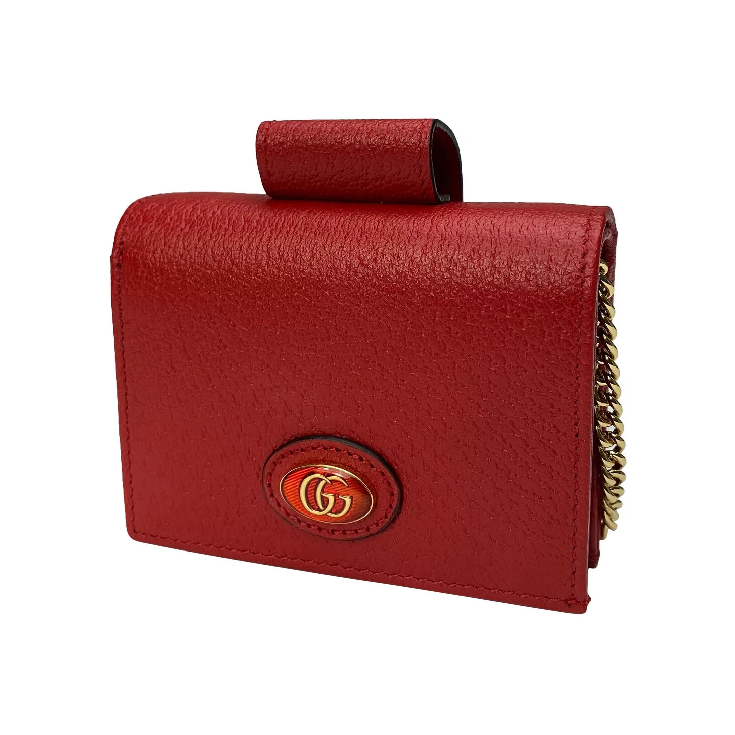 Carteira Gucci Couro Vermelha