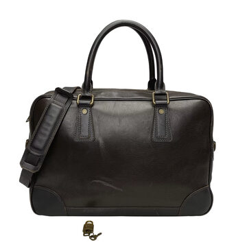 Pasta Louis Vuitton Utah Acoma Couro Marrom