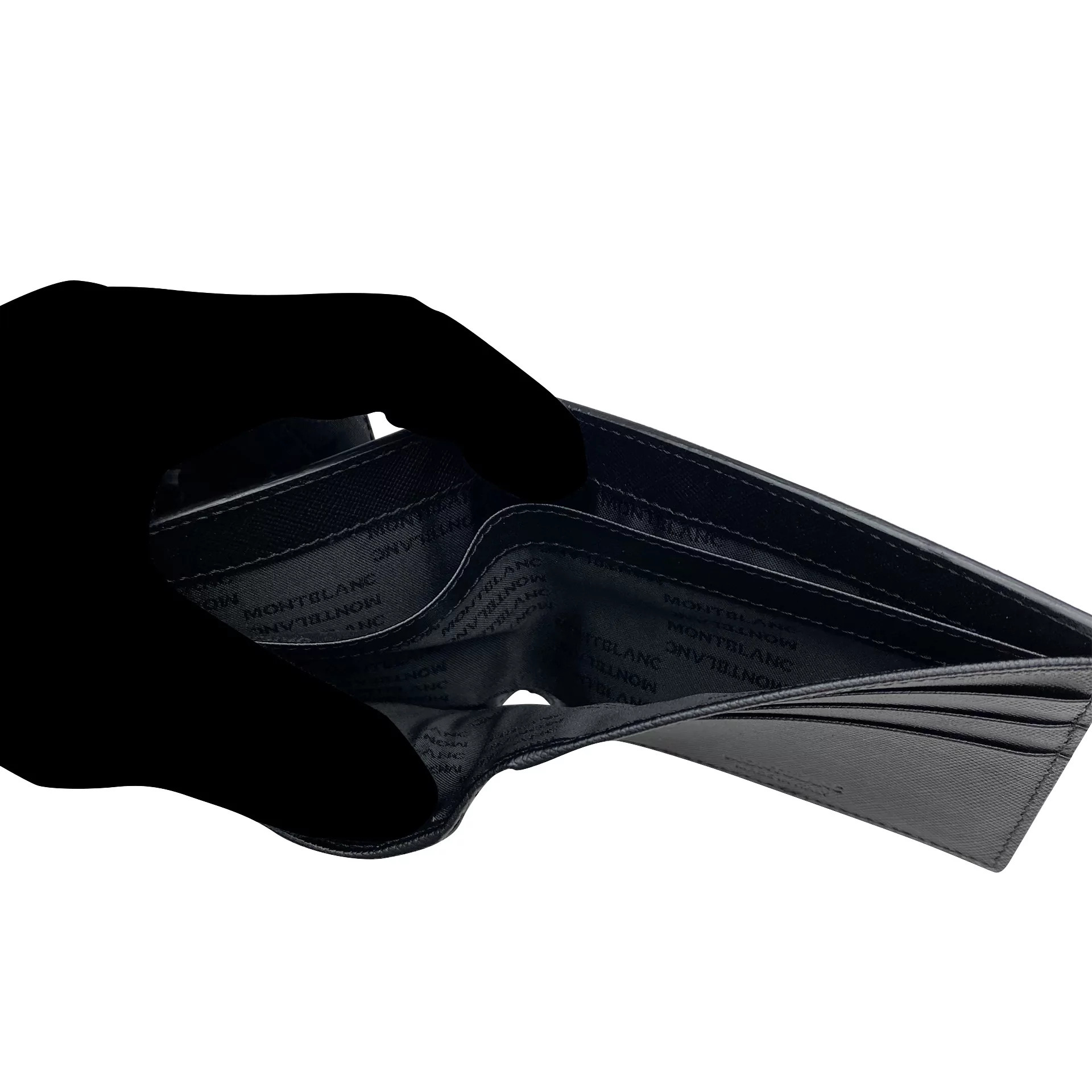 Carteira Montblanc Couro Camuflada