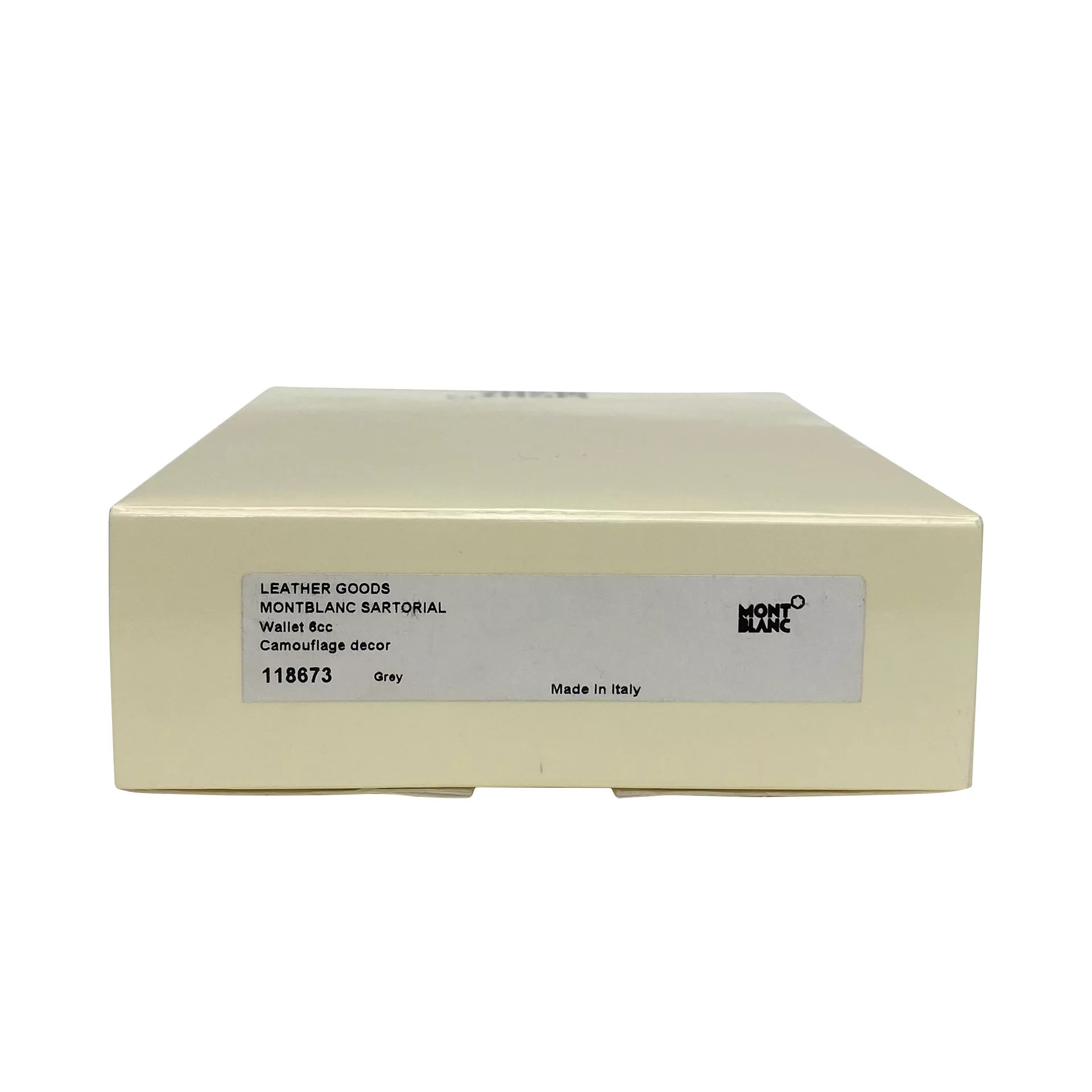 Carteira Montblanc Couro Camuflada