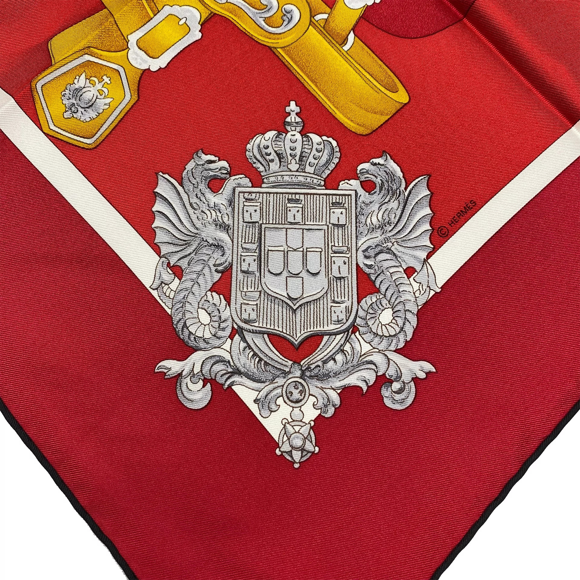 Lenço Hermes Seda