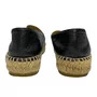 Espadrille Chanel CC Couro Preto