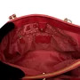 Bolsa Coach Couro Vermelho
