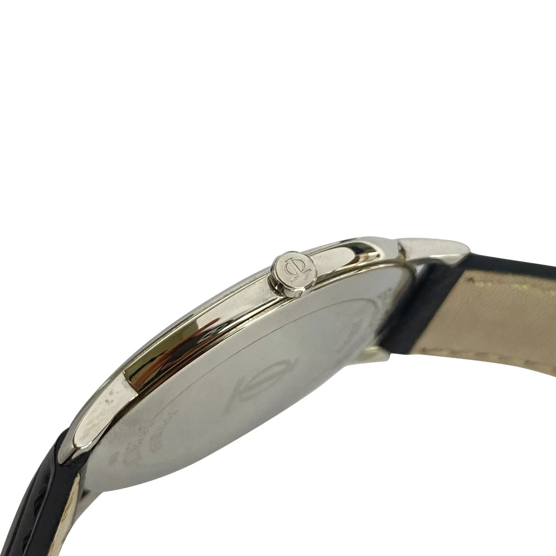 Relógio Baume & Mercier Masculino Couro Preto