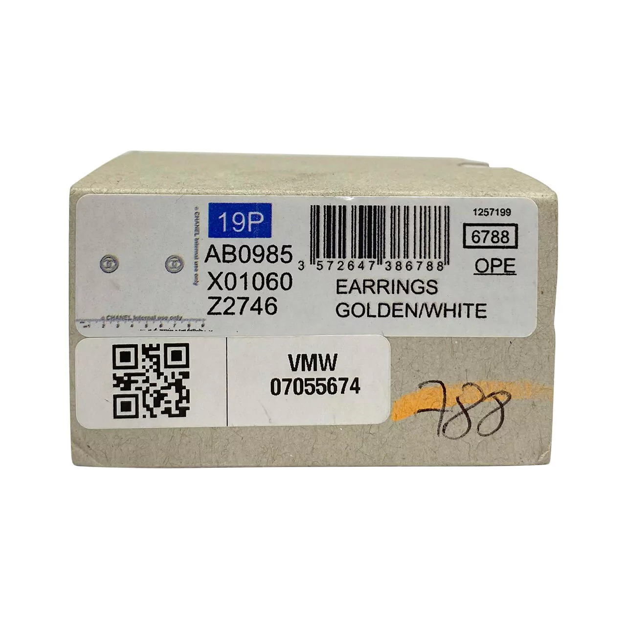 Par de Brincos Chanel